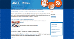 Desktop Screenshot of ancecatania.it